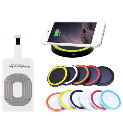 Factory wholesale Universal  Qi Wireless mobile phone Charger For iPhone 6 7 8  X XR XS Max  pad charging